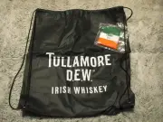 TULLAMORE DEW IRISH WHISKEY ~ Rare ~ NEW ~ Lightweight Backpack Bag & Wristband