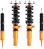 24 Way Damper Adjustable Coilovers Suspension Lowering Kit,Compatible With BMW 3-Series(E90/E91)(RWD) 2006-2013 Excludes M3
