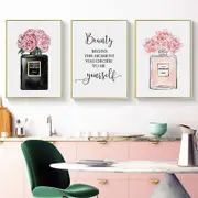 Perfume Bottle 3 sets Poster Wall Art