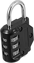 SHINEOFI Keyless Password Lock Portable Travel Combination Lock for Suitcases Backpacks and Cabinets Stylish and Versatile Zipper Padlock with Enhanced Security for Your Belongings