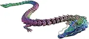Printed Dragon | Articulated Printed Dragon with Flexible Joint - Fantasy Home Decor, Colorful Desk Fidget Toy, Dragon Models for Boys, Girls, Men