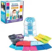 Educational Insights Teachable Touchables Texture Squares, Multicolour, 2-3 W in