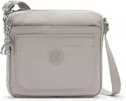 [Kipling] Women's Sebastian Crossbody Bag, Soft Apricot, 9''L x 8.75''H x 1''D