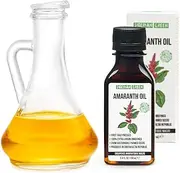 Siberian Amaranth Oil | 100% Natural Extra Virgin Cold Pressed 100 ml / 3.4 fl oz | Unrefined Raw No-GMO Vegan | Exclusive Squalene