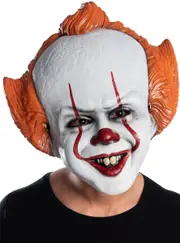 Pennywise Adults IT Vacuform Clown Costume Mask