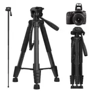 72" Tripod for Camera, Aluminum DSLR Professional Camera Tripod Monopod, 360°...