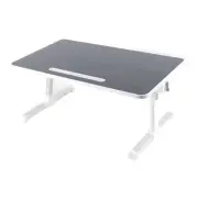 Foldable Lift Bed Small Table Study Desk Black Brushed