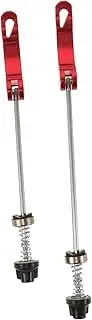 Toddmomy 2pcs Quick Release Skewers for Front Rear Axle Hollow Shaft Hub Compatible Effortless Wheel Installation