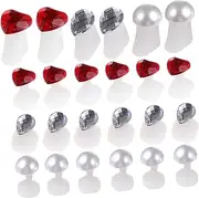 Minkissy 24pcs Toe Separators Silicone Material Nail Art Tool for Toe Protector Dividers
