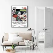 Mf Doom Food Album White Canvas Wall Art