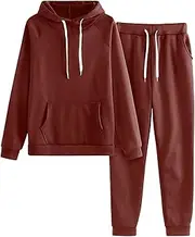 [Generic] Pant Suit Set Color Solid Color with Hat Sports Suit Women Bunny Socks