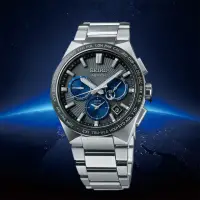 在飛比找momo購物網優惠-【SEIKO 精工】Astron GPS衛星定位雙時區鈦金屬