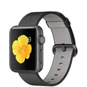 Apple Watch Sport 38mm Aluminum Case Black Classic Buckle - (MMF62LL/A)