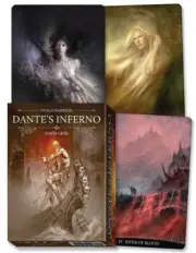 DANTE'S INFERNO ORACLE CARDS Tarot Kit Card Deck Divination Book Boxed Set magic