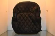 Vera Bradley Essential Large Backpack Black 39390-481 NWT