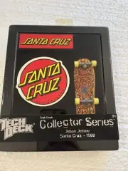 NEW VTG NOS RARE TECH DECK COLLECTOR SERIES SANTA CRUZ JASON JESSEE SUN GOD 1988