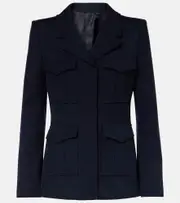 [McQueen] McQueen Wool jacket AU 12 blue