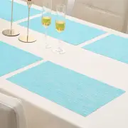 Pvc Washable Table Mats For Dining Table 45 X 30 Cm Set Of 6 (Ar875)