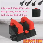 Brick Wall Chaser Electric Wall Planer Machine Concrete 1-4mm With Cement Knife