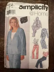Simplicity 5312 UNCUT Sewing Pattern, Women's Pants, Jacket, Size FF (18W-24W)