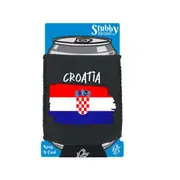 Croatia Country Flag Nationality - Stubby Holder With Base