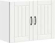 Generic Kitchen Wall Cabinet Lucca White Engineered Wood,853827
