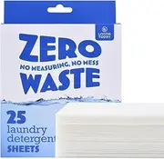 [Living Today] Laundry Detergent Sheets (25 Sheets), Eco-Friendly Laundry Supplies, Plastic Free|Liquidless Technology Washing Strips Great for Travel,Home,Dorms | Fresh Scent Laundry Soap Sheets