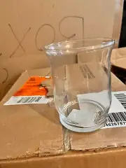 Сlear Glass Glassware Candles Jar Set 9 p/c