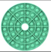 Colorful Push Pops Fidget Bubble Sensory Squishy Stress Reliever Green