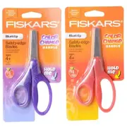 Fiskars Scissors Color Change Safety Edge (Blunt-Tip) (Ages 4+)