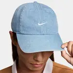 NIKE 帽子 棒球帽 運動帽 遮陽帽 U NK CLUB CAP U CB DENIM 24 L 藍 HF0383-429