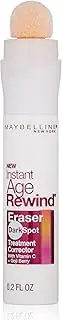 [Maybelline New York] Instant Age Rewind Eraser Dark Spot Concealer Plus Treatment, Light/Medium, 0.2 Fluid Ounce