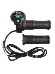 48V Ebike Scooter Throttle Practical Function Display Compatible Design