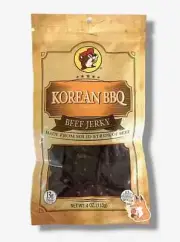 Buc-ee's Korean BBQ Beef Jerky 4oz