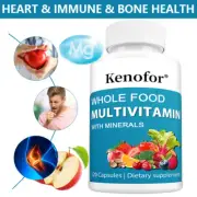 Natural Multivitamin With Minerals - Supports Immune System And Energy Health