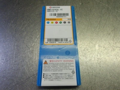 Kyocera Cermet Inserts QTY10 VNMG332L-VC / VNMG160408L-VC CCX (LOC1858C)