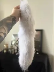 Light Blue Fox Tail