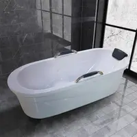 在飛比找樂天市場購物網優惠-優樂悅~成人浴缸亞克力浴缸家用方形獨立坐浴大浴缸網紅按摩泡澡