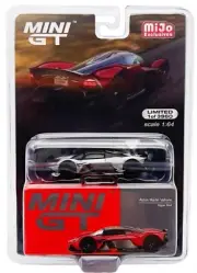 Chase! Mini GT 1:64 Aston Martin Valkyrie Hyper Red Diecast Model Car MGT00766