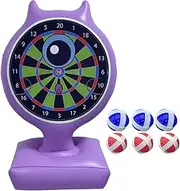 Dickly Inflatable Darts Board Throwing Game Set Swimming Pool Floats Sports Dartboard Throw Darts Game for Backyard Activities Family