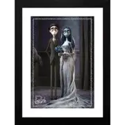 Corpse Bride Emily & Victor 30 x 40cm Framed Collector Print