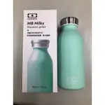 聖誕節交換禮物首選（350ML）MONBENTO牛奶瓶造型保溫瓶-馬卡龍綠