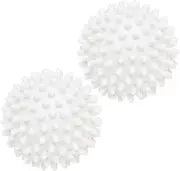 Laundry 360 2 Pack Dryer Balls | Reduces Drying Time | Reduces Static | Softens Clothing | Laundry Accessories | Assorted Colors |