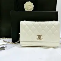 在飛比找PopChill優惠-[二手] CHANEL 浮雕款Trendy cc woc鏈帶