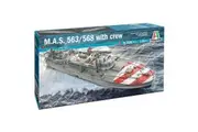 Italeri 1/35 M.A.S. 563/568 With Crew Kit
