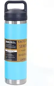 1100ml Double Wall Vacuum Insulated Stainless Steel Water Bottle, Reusable Keeps Liquids Perfectly Hot or Cold, BPA-Free, Leak Proof Sport Water Bottle with Chug Cap for Mountaineering Running (Blue)