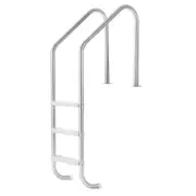 VEVOR Stainless Steel Pool Ladder 3-Step & 2 Handrails for 1219.2-1371.6 mm Pool