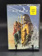 Aquaman (DVD) William Dafoe Jason Momoa Heard Lundgren Widescreen NEW SEALED