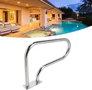 Alvinlite Pool Hand Rail,Swimming Pool Hand Rail with Quick Mount Base Plate Easy Mount Hand Grab Rail,Large Return to Deck Hand Rail for Pools,Spas,Ramps,Water Parks