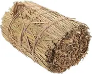 FUNOMOCYA Straw Decorative Stool Garden Haystack Scene Yard Decor Photo Prop for Outdoor Decor